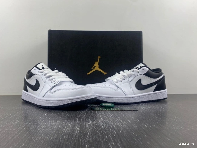  and Air 553558-132 Low Jordan 1 black white 0128